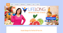 Desktop Screenshot of lifelongnutritionandfitness.com
